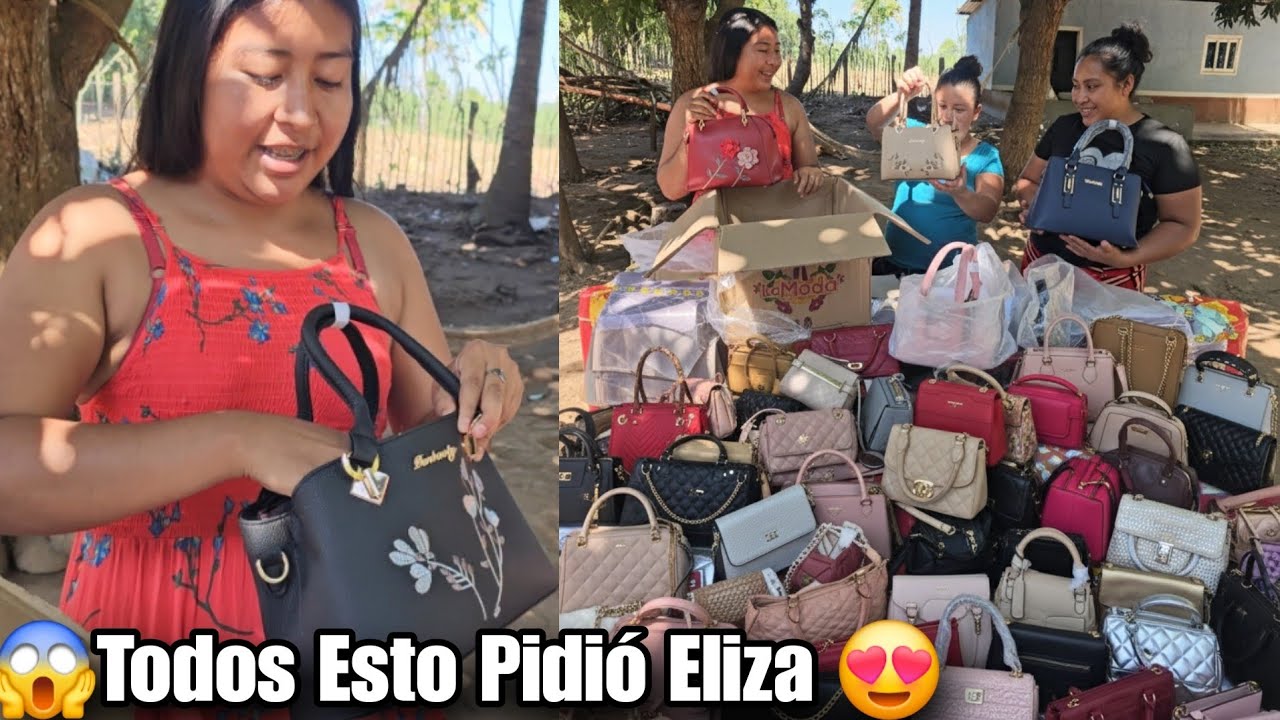 Eliza Muy Emocionada Muestra Todas Las Carteras Que Pidió Para Su Negocio 😍😱