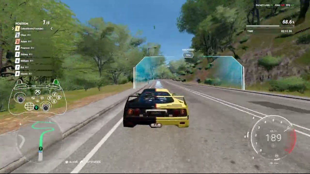 TDU SC HOT ASPHALT RACE PRACTICE