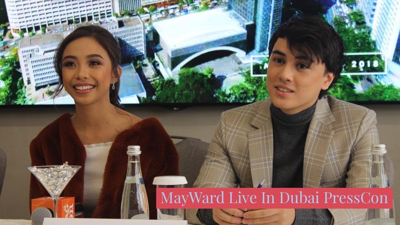 Video from the MayWard Live In Dubai Press Conference
