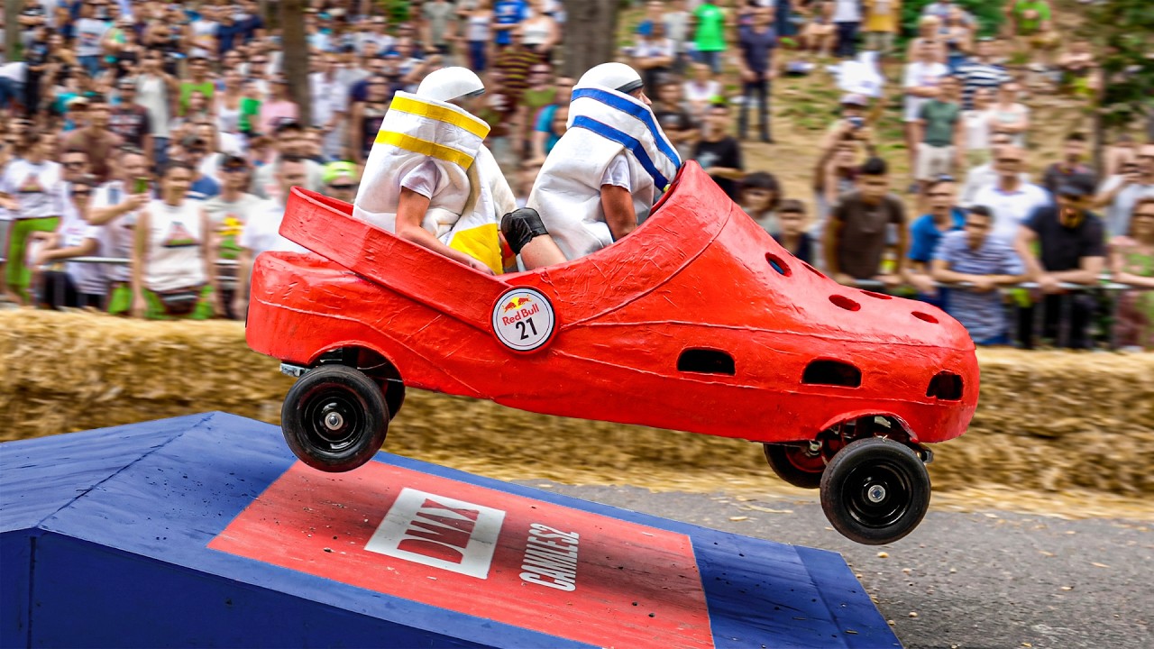The 50 Most CREATIVE Red Bull Soapbox of All Time!