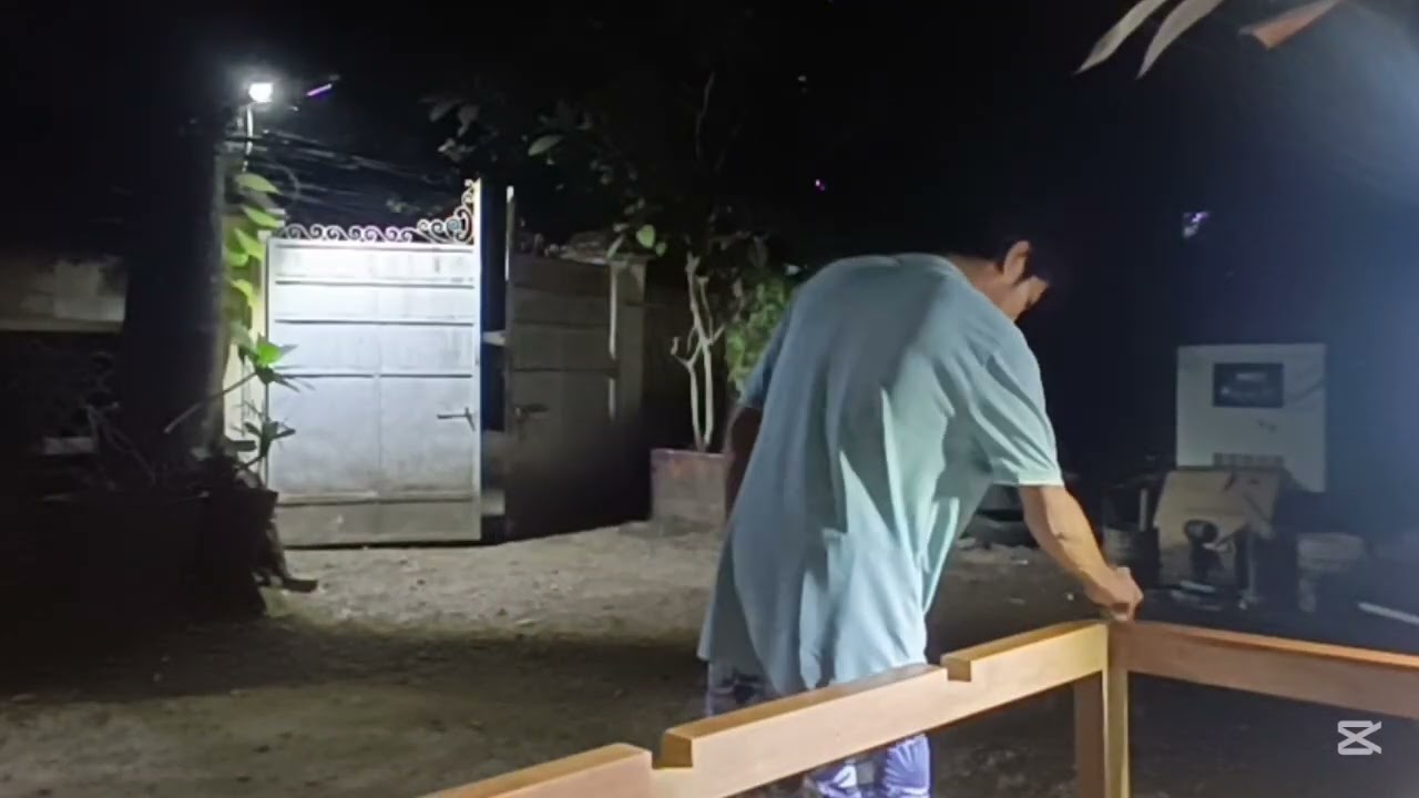 Night Duty , wooden polish