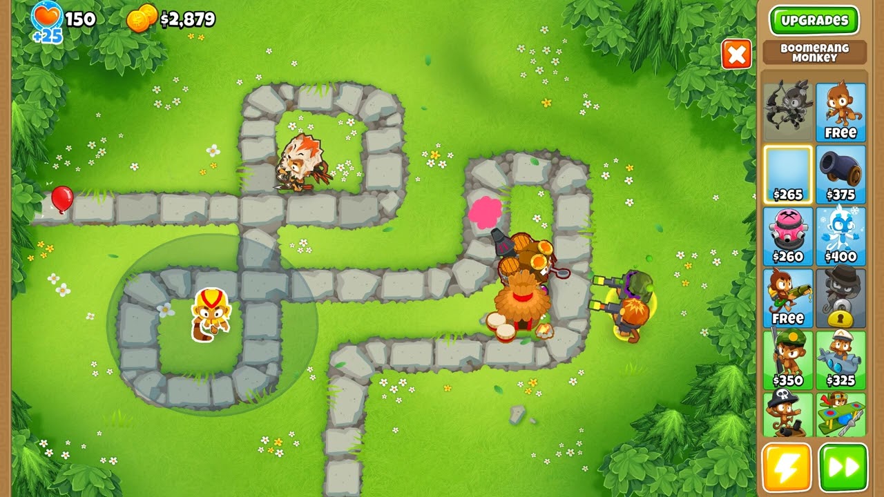 Bloons TD 6 Monkey meadow Medium Standard