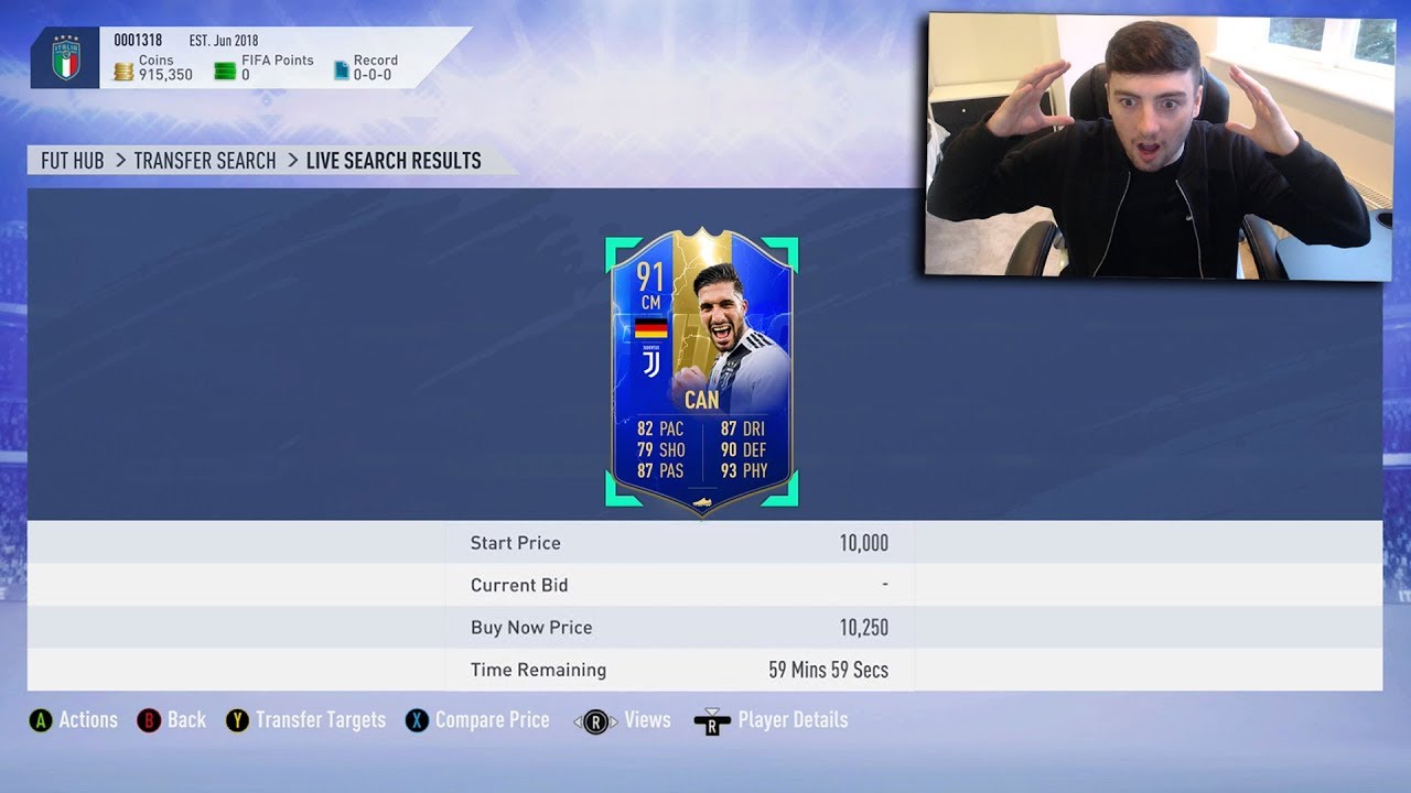 FIFA 19 | TEAM OF THE SEASON SNIPE FOR 100K PROFIT ✅ TOTS MOST CONSISTENT SNIPING REACTIONS 🔥