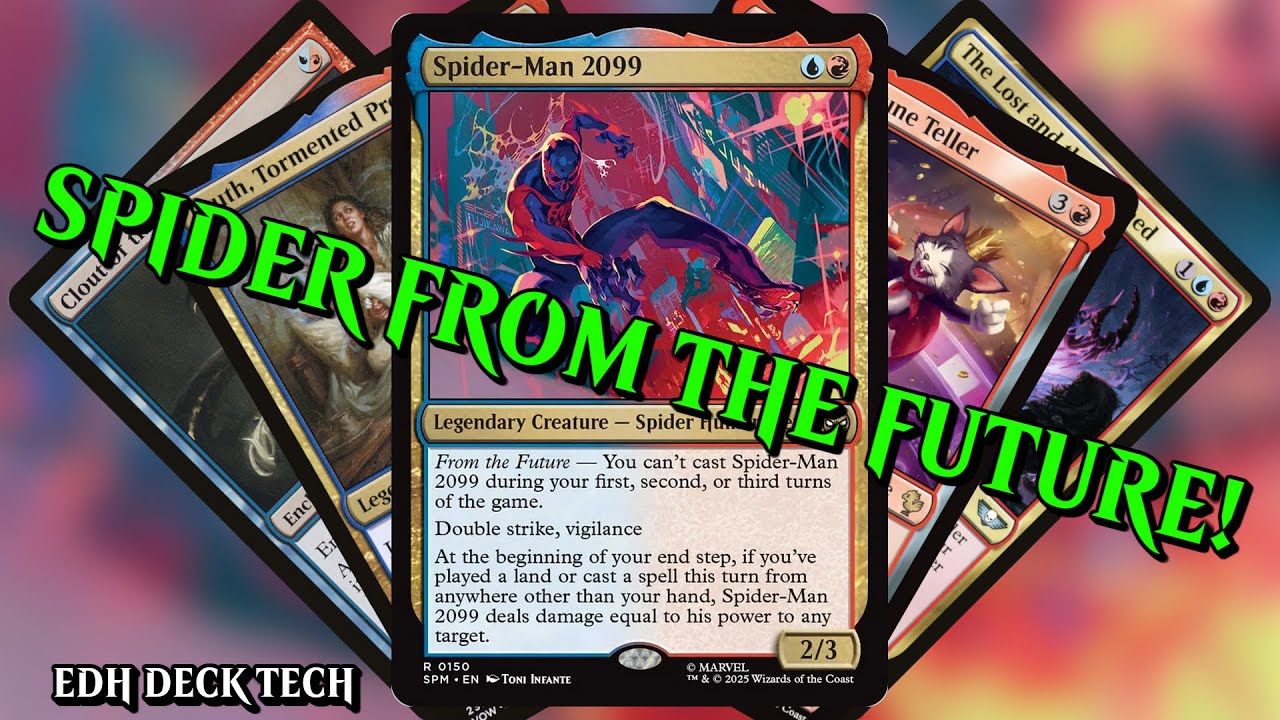 Spider-Man 2099 Commander Deck | MTG EDH Deck Tech (SPM) | SPIDER FROM THE FUTURE!