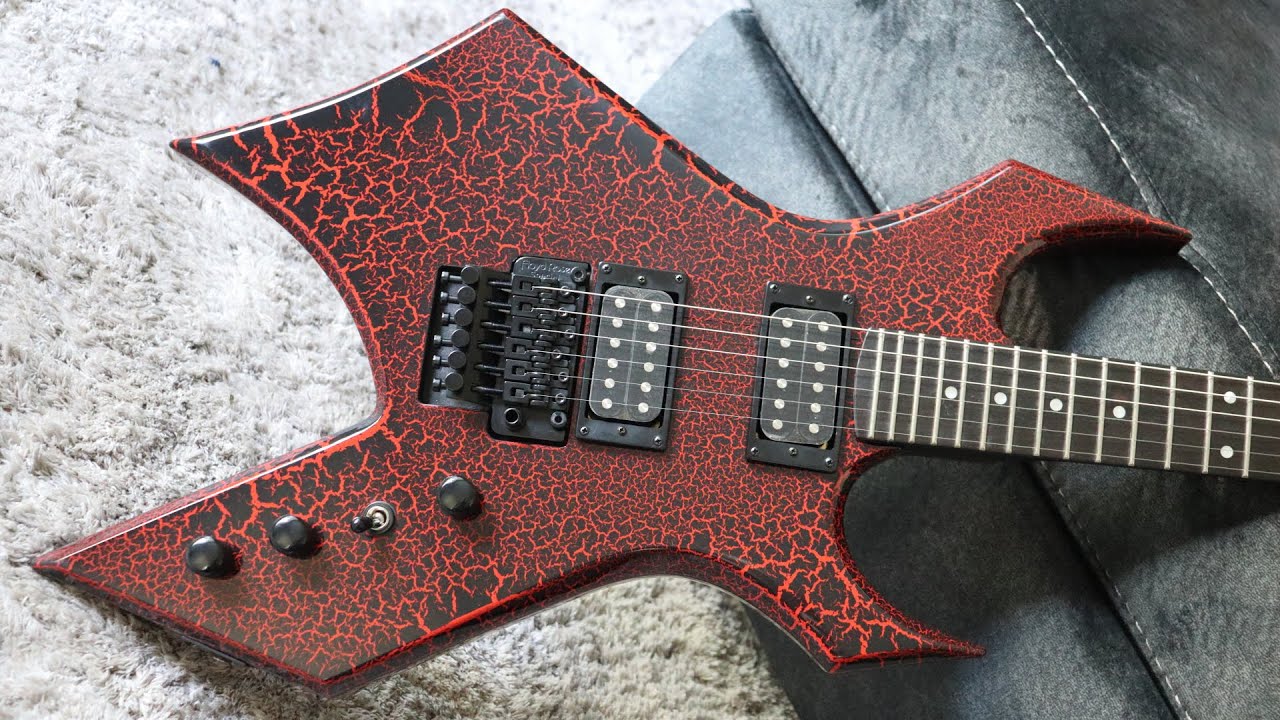 BC Rich Stranger Things Eddie's NJ Warlock Review and Demo