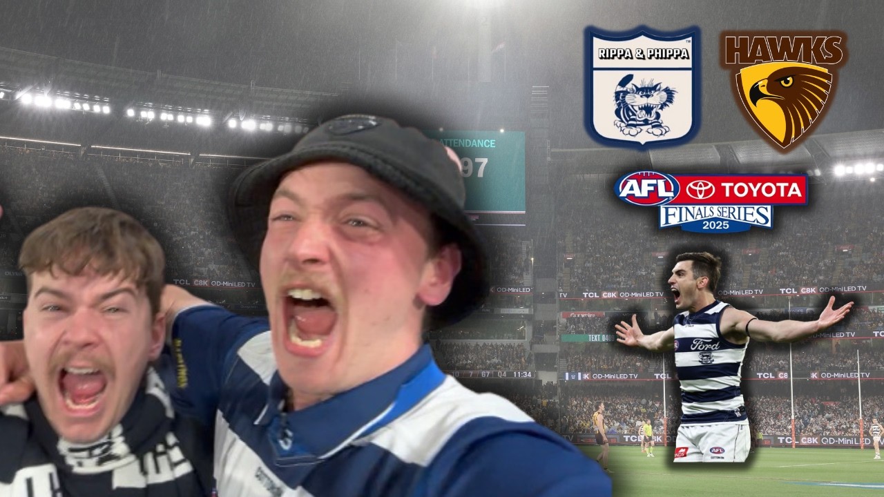 *CATS BOOK GRAND FINAL SPOT!!!* FANS ERUPT AFTER PRELIM WIN OVER HAWKS!!!|RIPPA & PHIPPA 2025