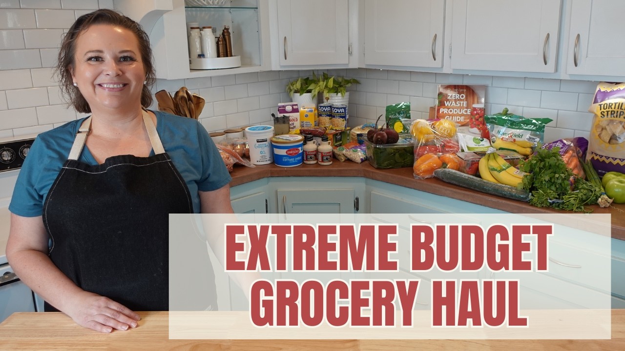 February Grocery Haul on $4 Per Person Budget | How to Wash Vegetables