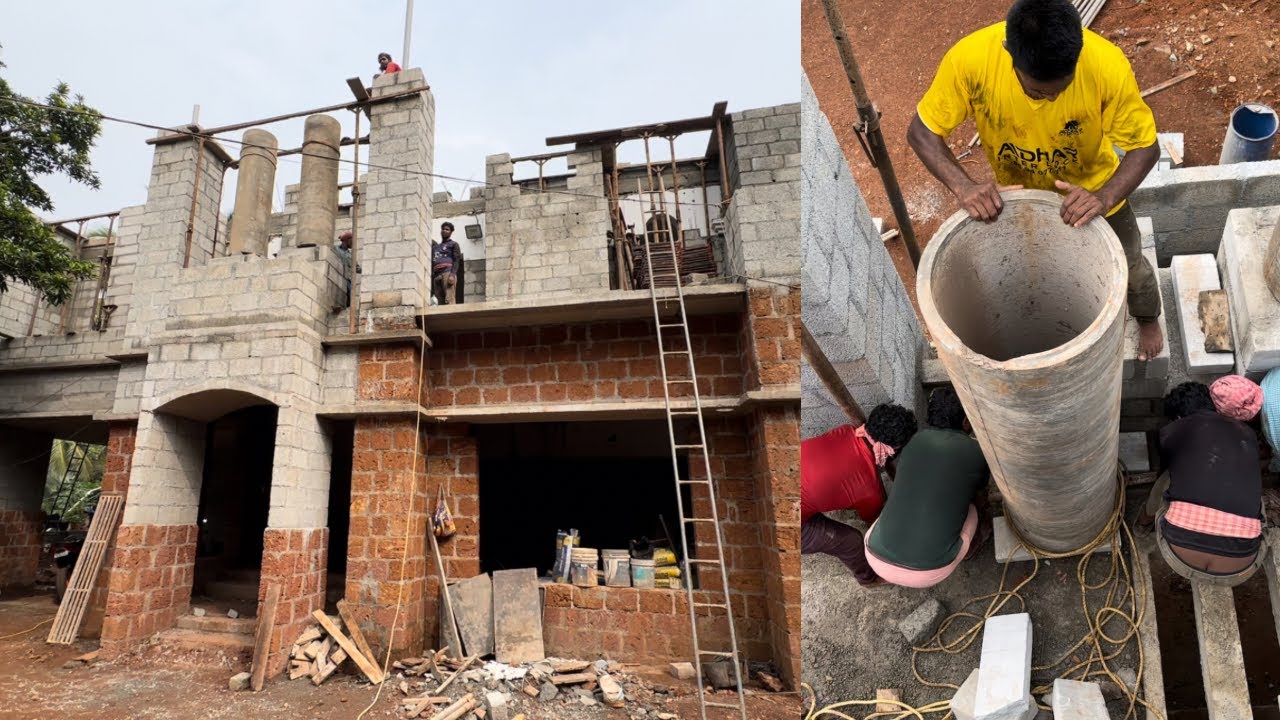 Southindian home renovation/ വീടിന്റെ ഫ്രണ്ട് മനോഹരമാക്കാൻ ഇങ്ങനെ ചെയ്താൽ മതി!!