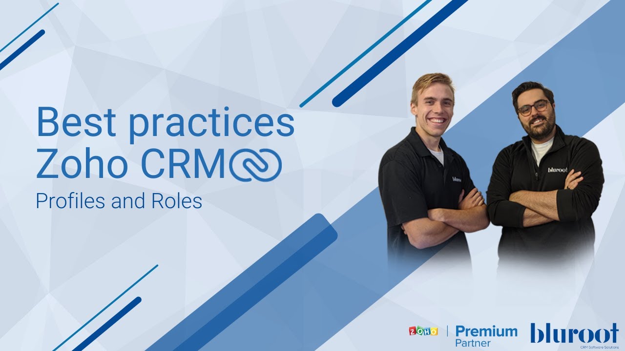 Как настроить профили и роли пользователей Zoho CRM