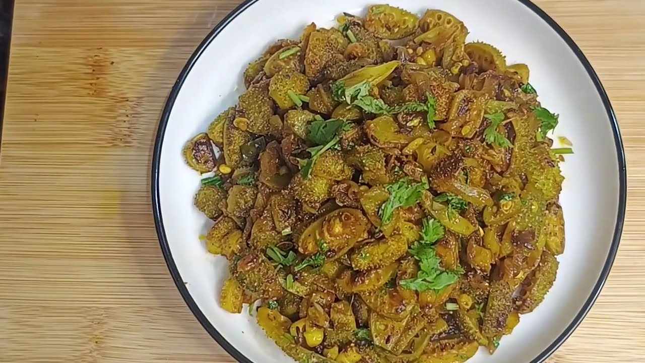 Kakora Ki Sabji | Kankoda/Kakoda Masala Fry Recipe | Tasty & Crispy Bhaji#viralrecipe #new #trending