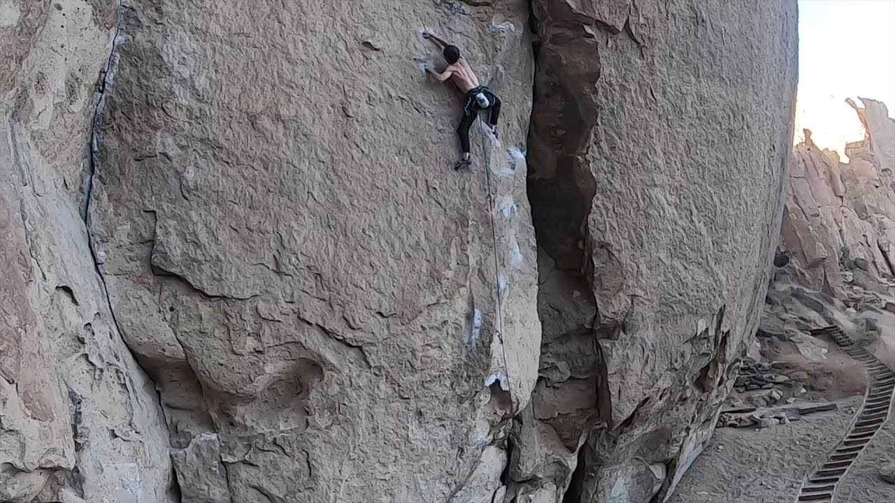 Heresy, Smith Rock - Redpoint - 5.11c