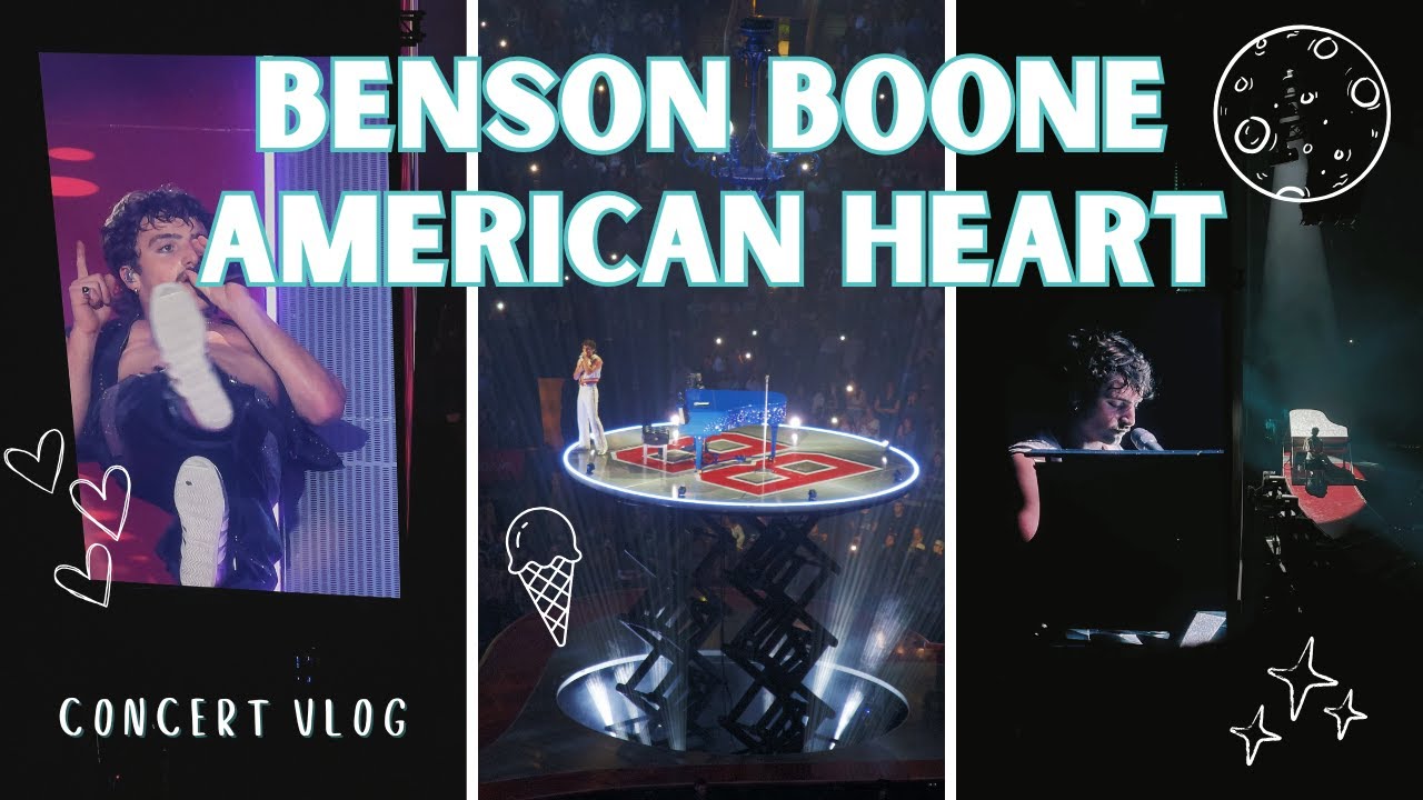 Benson Boone's American Heart Toronto Concert!! 💙🎸🍦