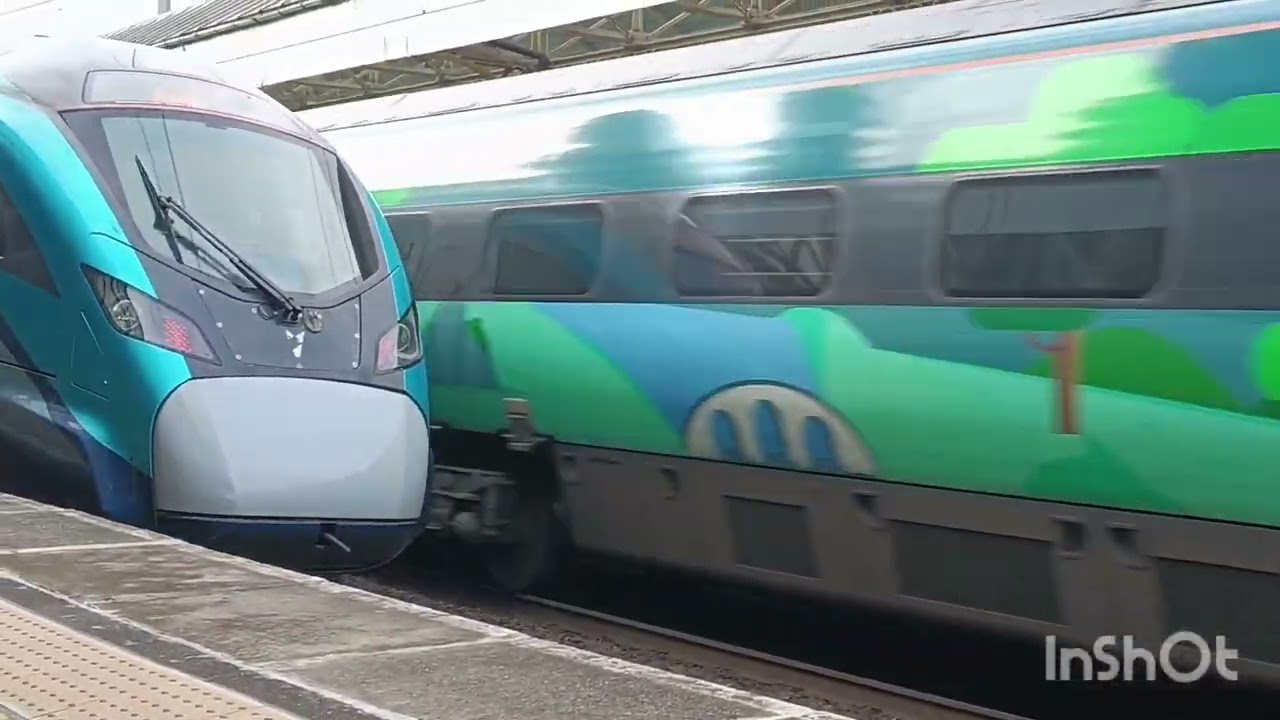 Trains in the light and dark at Penrith! 18/02/26
