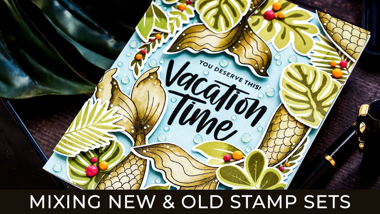 Mixing New & Old Stamp Sets with Simon Says Stamp