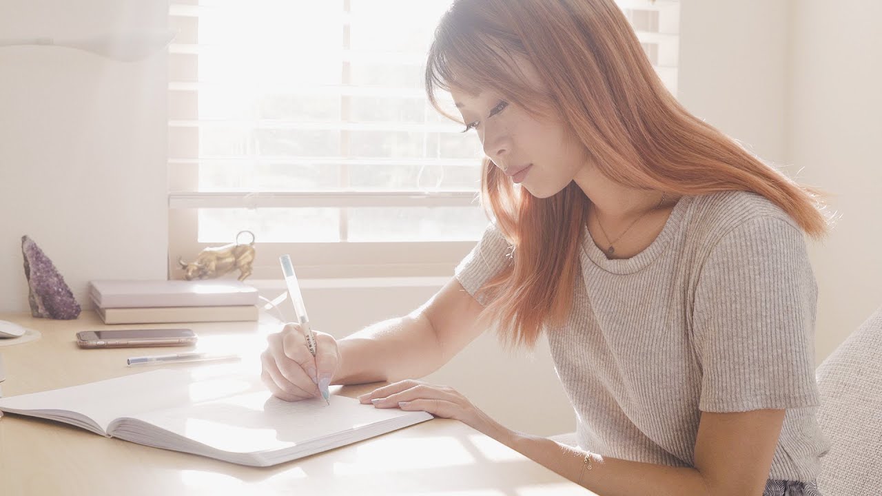 real time journal with me 📒 (20 min timer + background noise)