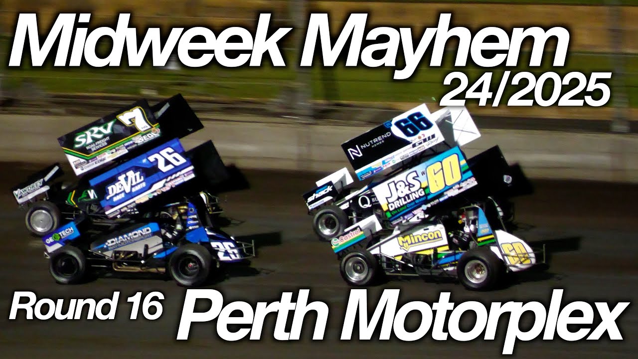 Midweek Mayhem 24/2025 - Perth Motorplex / featuring James McFadden, Micheal Pickens, Jock Goodyer
