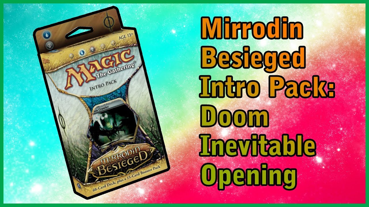 MTG - Mirrodin Besieged Intro Pack Doom Inevitable