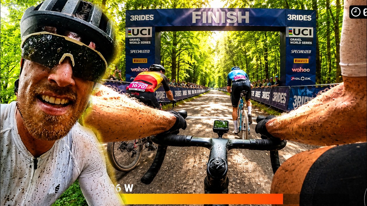 Zaatakowałem, żeby wygrać wyścig! | 3Rides UCI Gravel