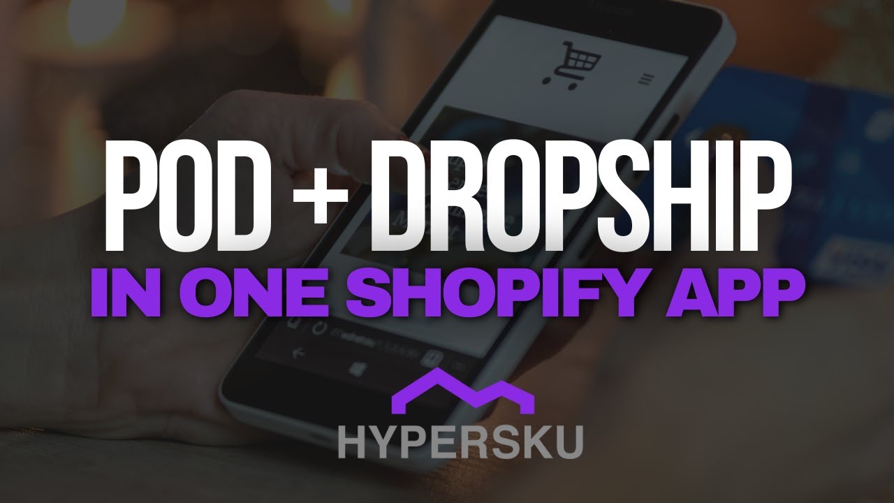 Shopify: печать по запросу и дропшиппинг в одном приложении с HyperSKU