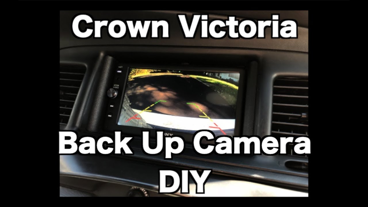 Ford Crown Victoria Back Up Camera Installation