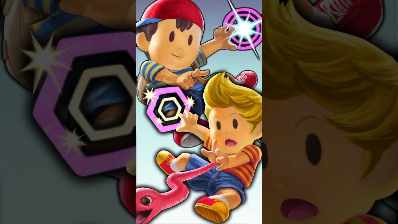 Почему Несс и Лукас в Smash