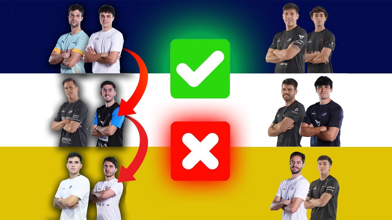 ALGUNAS SON PELIGROSAS ⚠️ NUEVAS PAREJAS de PREMIER PADEL | P1 Rotterdam