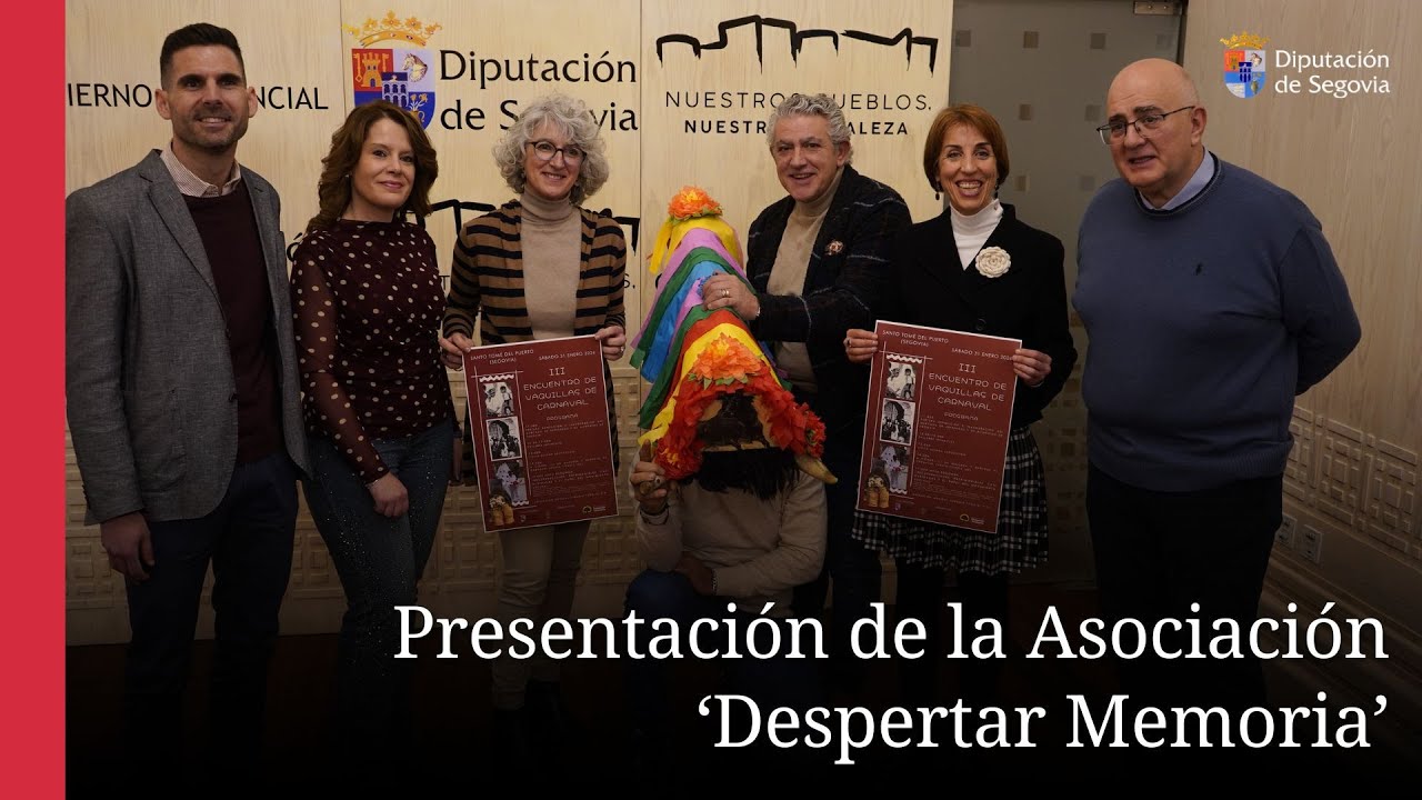 Presentación de la Asociación ‘Despertar Memoria’ y su III Encuentro de Vaquillas de Carnaval
