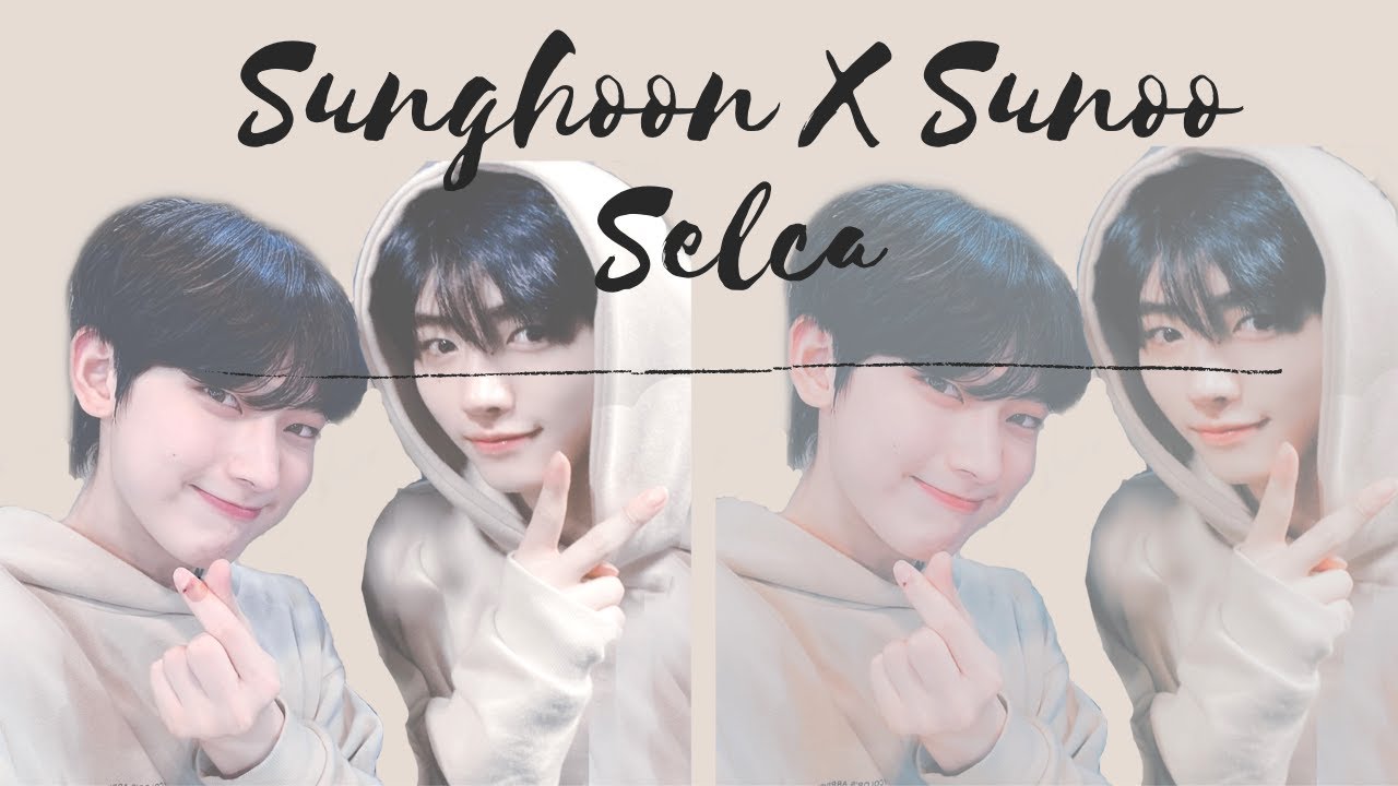 Finally... Sunghoon x Sunoo selca
