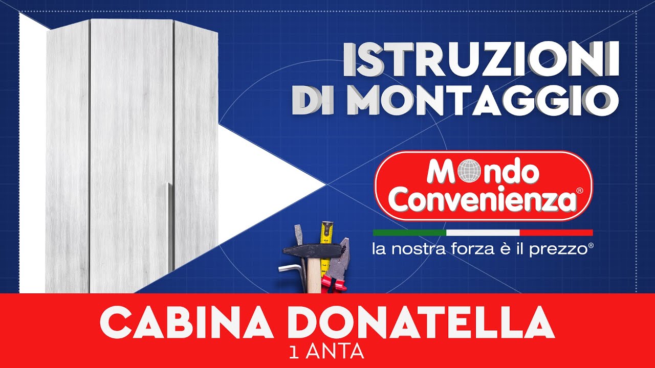 Istruzioni di montaggio: Cabina Donatella | MONDO CONVENIENZA