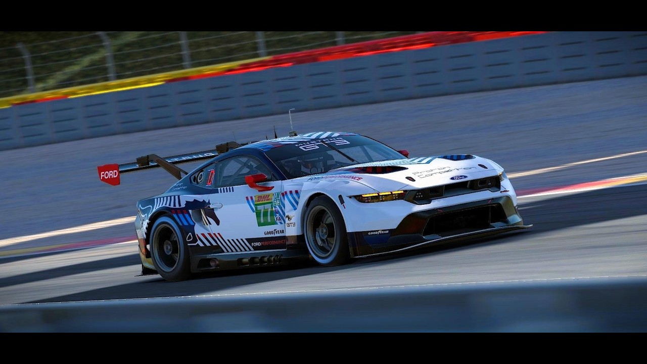 Le Mans Ultimate. Monza. Ford Mustang LMGT3 (on board). Some laps (10.03.26)
