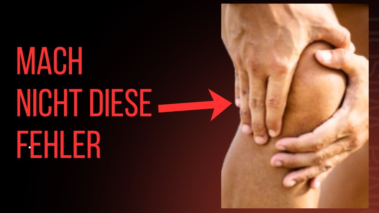 Knieschmerzen beim Training? Das müssen Athleten wissen