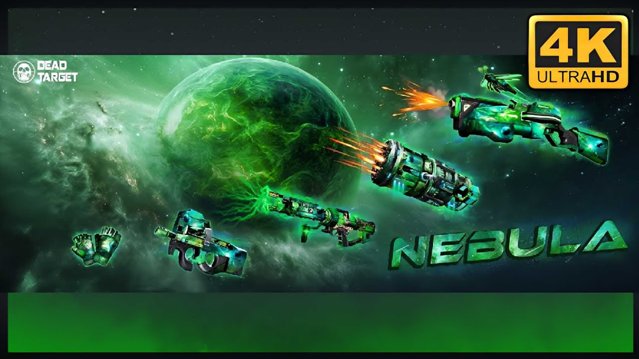 Nebula Gun Set |  dead target offline zombie