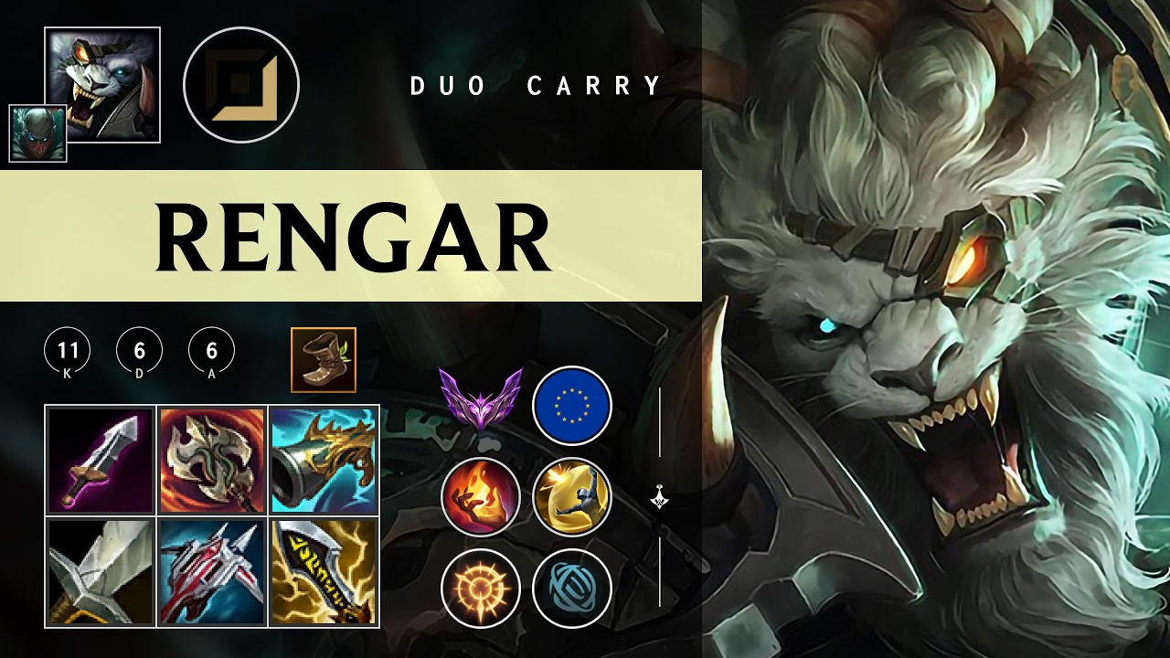 Rengar ADC vs Kalista - EUW Master Patch 26.04