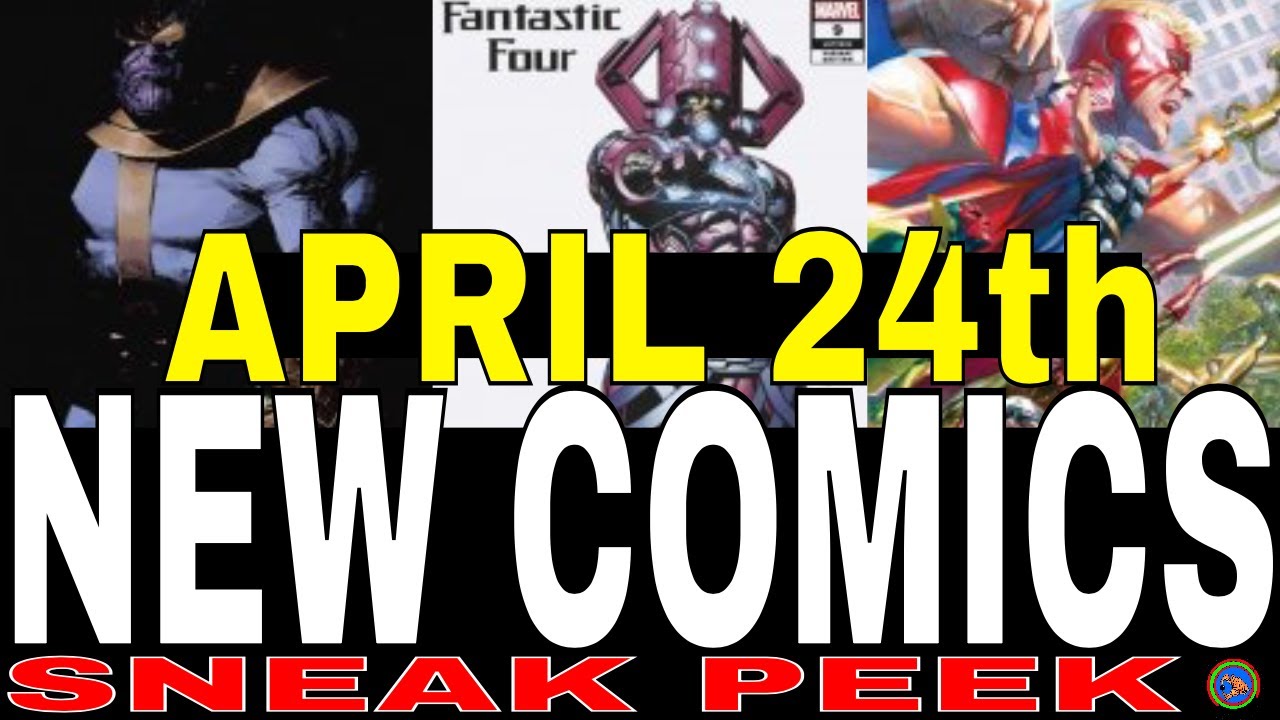 NEW COMIC BOOKS RELEASING APRIL 24th 2019 MARVEL AND DC COMICS COMING OUT THIS WEEK - WEEKLY PICKS