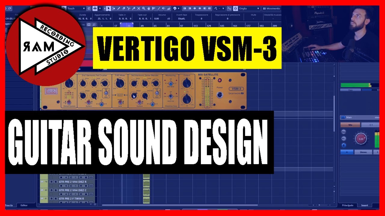 VERTIGO VSM-3 come dare vita alle chitarre saturando le armoniche