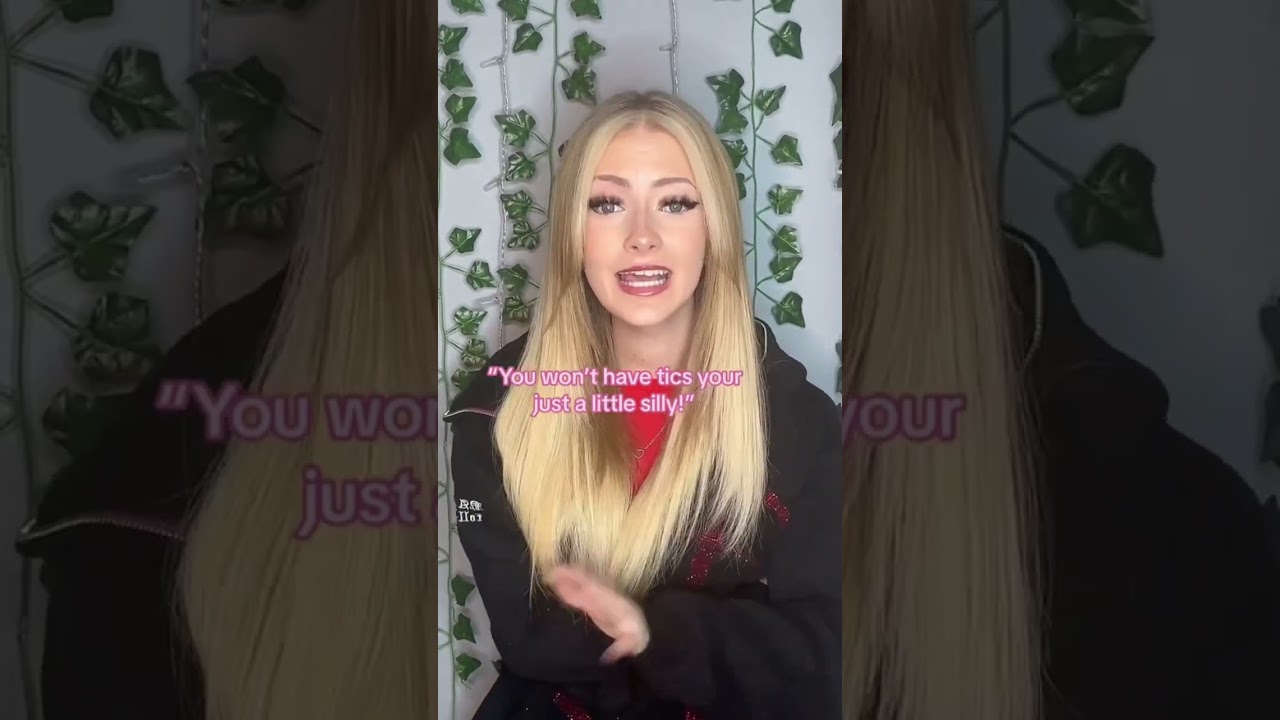 POV : they say you don&rsquo;t have tics but you do this&hellip; #relatable #awareness #tics #tourettes