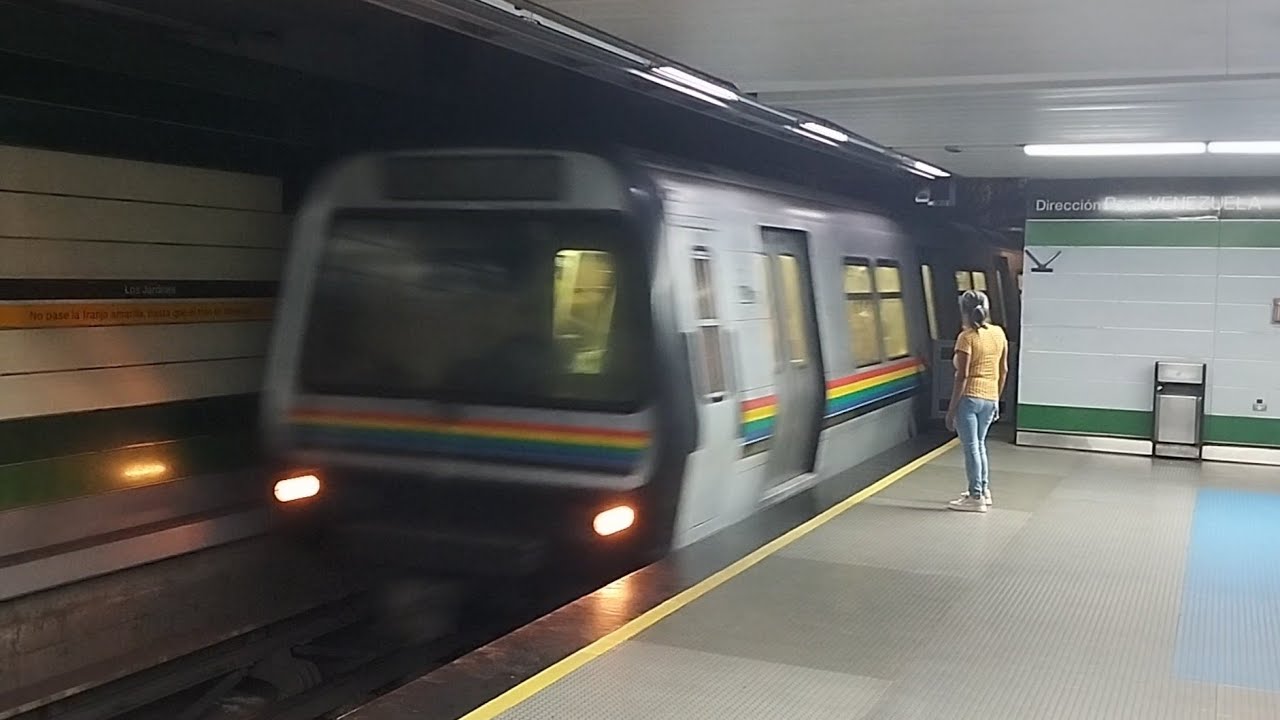 Metro de Caracas Linea 3 Alstom S8 Compilación