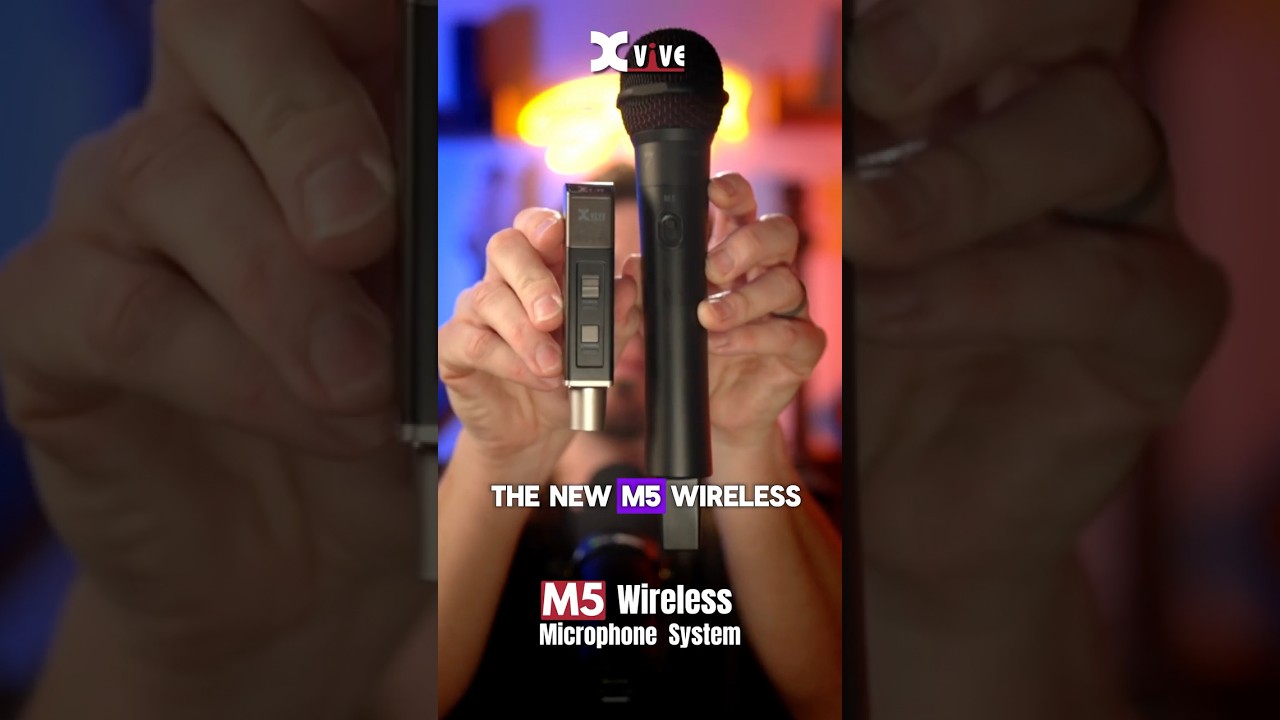 Xvive M5: Доступная и портативная беспроводная микрофонная система.