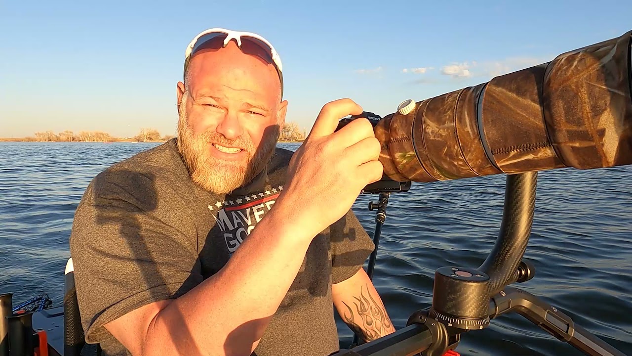 Barr Lake Kayak Photography #hobie #proangler #wildlifephotography #sonya7riv #kayaking #sunset