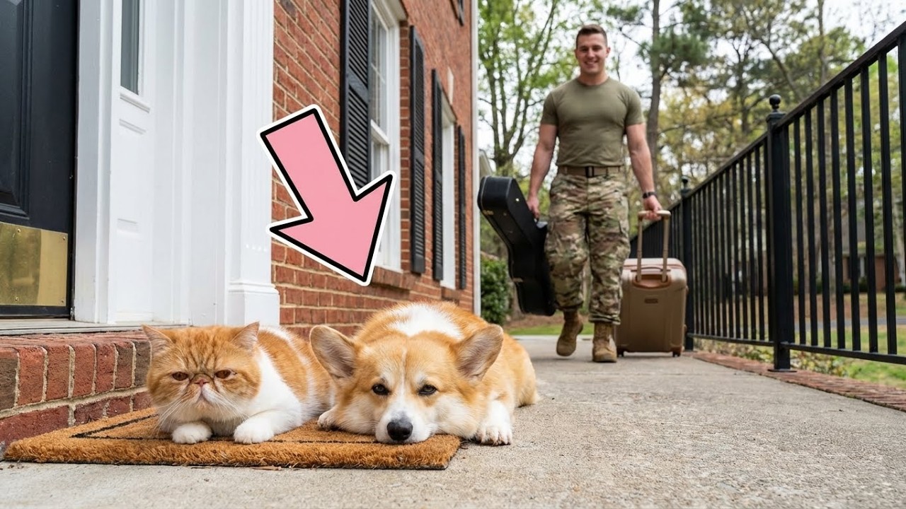 🐶 🥰🥰 My Soldier's Return! It's the Best Day Ever, and I'm Over the Moon！#dog #cat