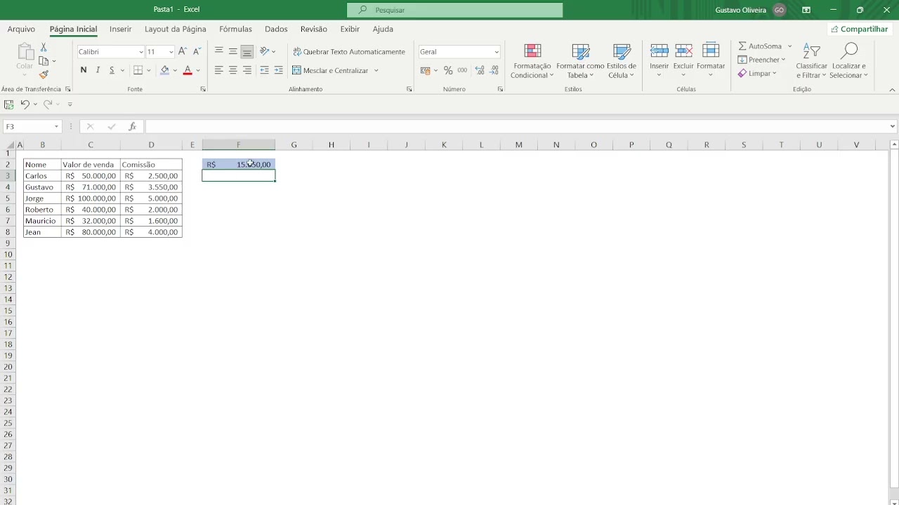 Excel Básico - Aula 4 - SOMASE