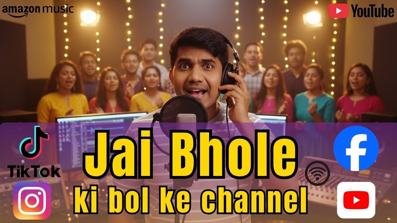 जय भोले की बोल के मेरा चैनल देखो खोल के 🙏 | Channel Promotion Song | Bhakti Vibe Song 2026