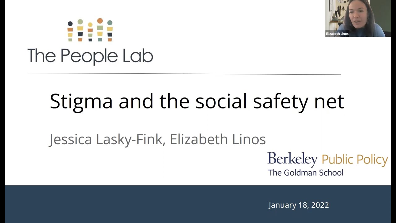 Increasing safety net program uptake through stigma reduction