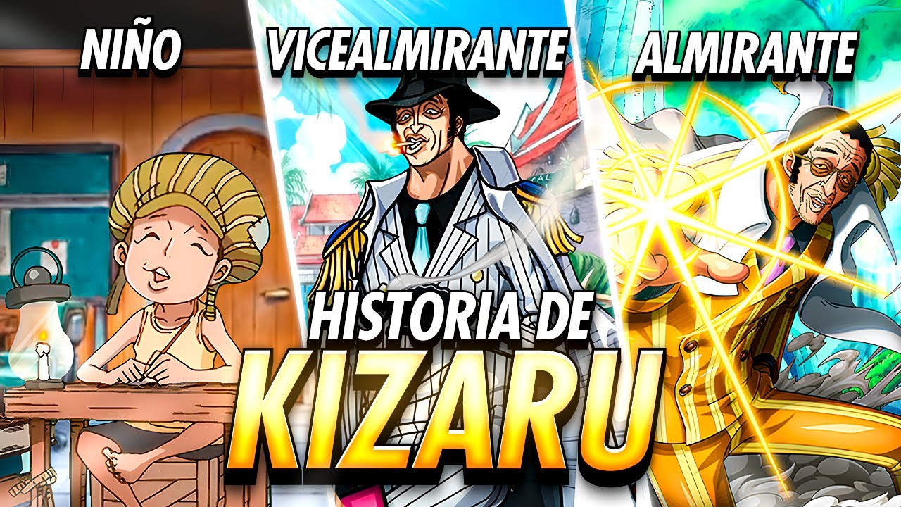Kizaru: El HOMBRE de la JUSTICIA INCIERTA - One Piece Historia y Evolución