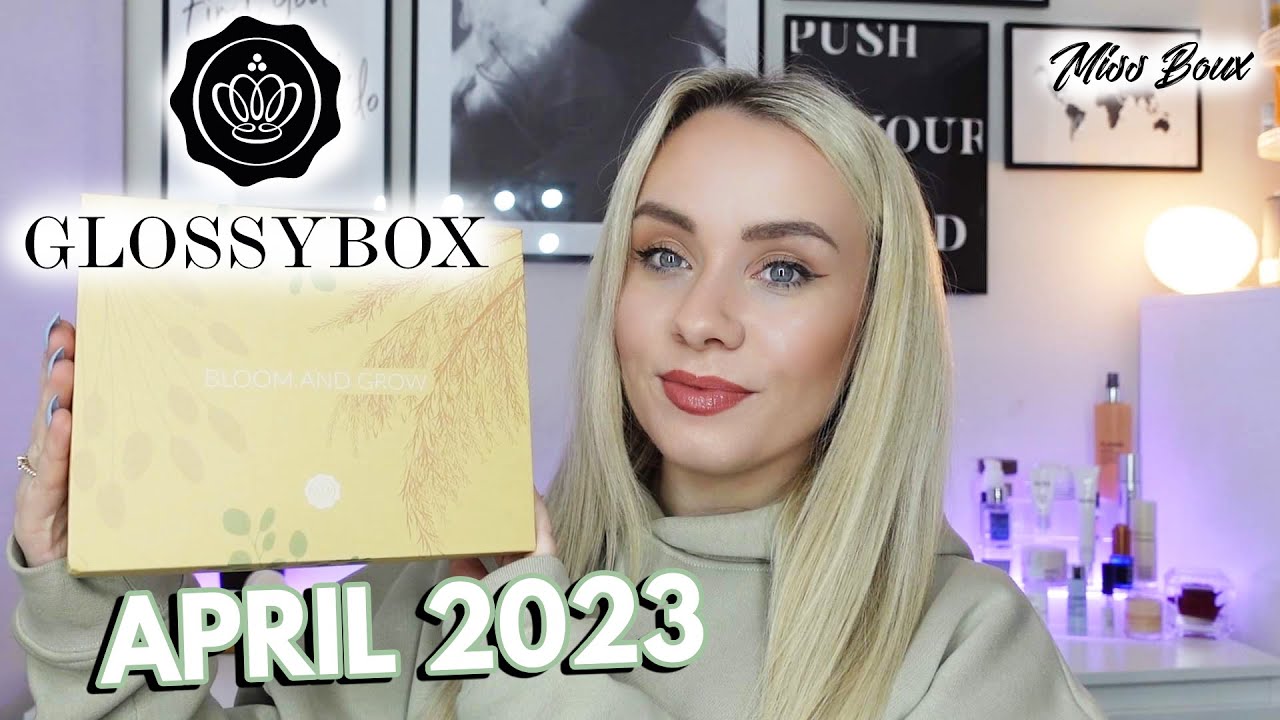 *SPOILER* APRIL GLOSSYBOX UNBOXING 2023 ✨ SNEAK PEEK ✨ MISS BOUX