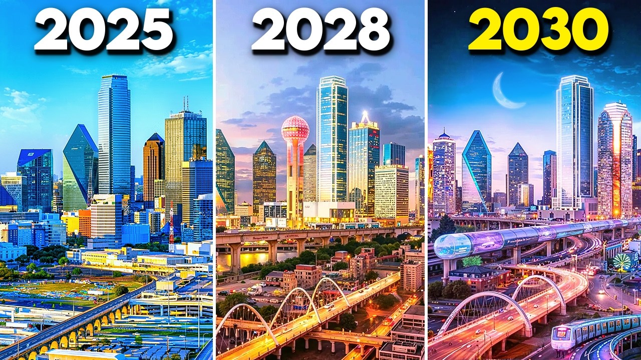 Мегатрансформация Далласа к 2030 году