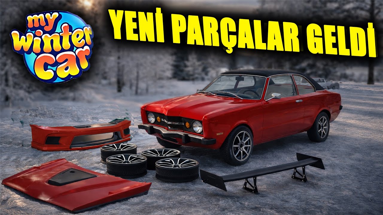 My Winter Car YENİ MODİFİYE PARÇALARI - Corris Rivett // GERÇEK HAYAT SİMÜLASYONU #19 // CANLI YAYIN
