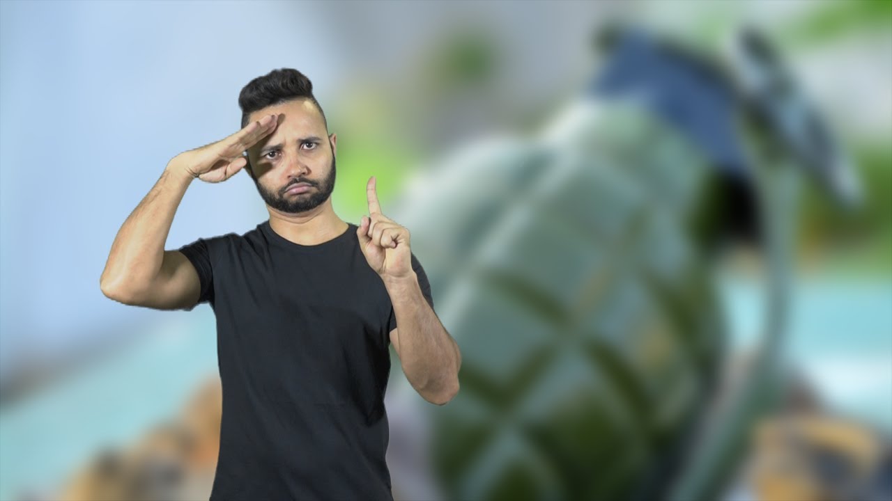 Piada em Libras 07 - O Soldado Surdo