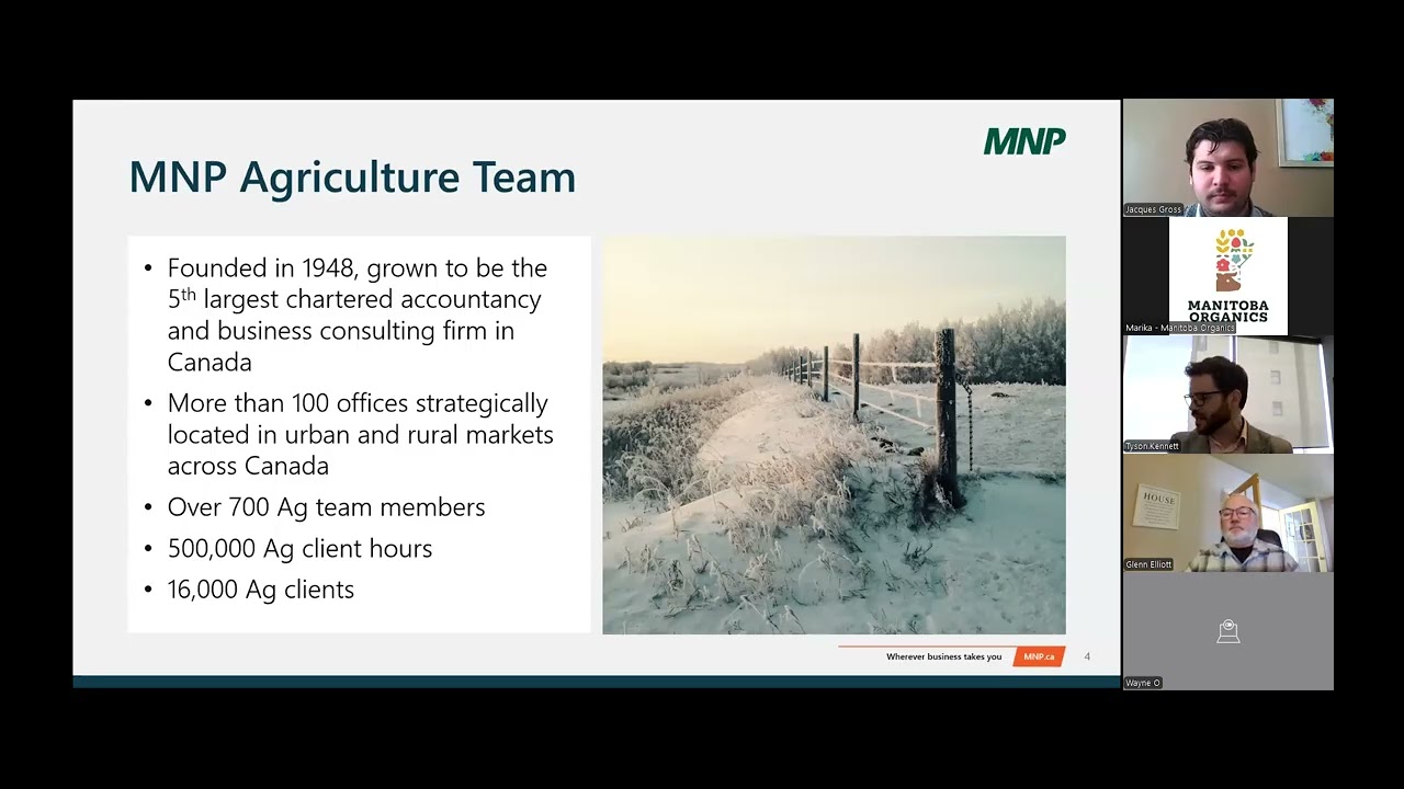 Financial Literacy for Organic Farms