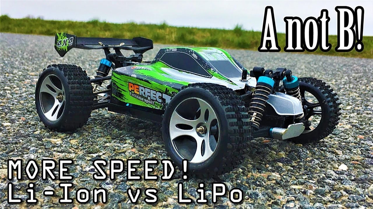 WLToys A959-A (Not B!) GPS Speed Tests! Li-Ion versus A959 LiPo Battery! & Dual Rate Test!